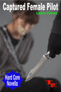 gagged girl menaced by knife